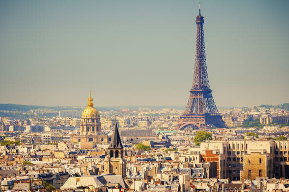 View on Eiffel Tower, Paris, France