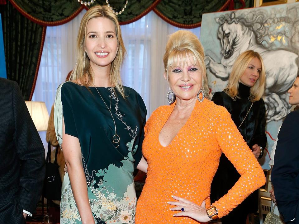 Ivana and Ivanka trump