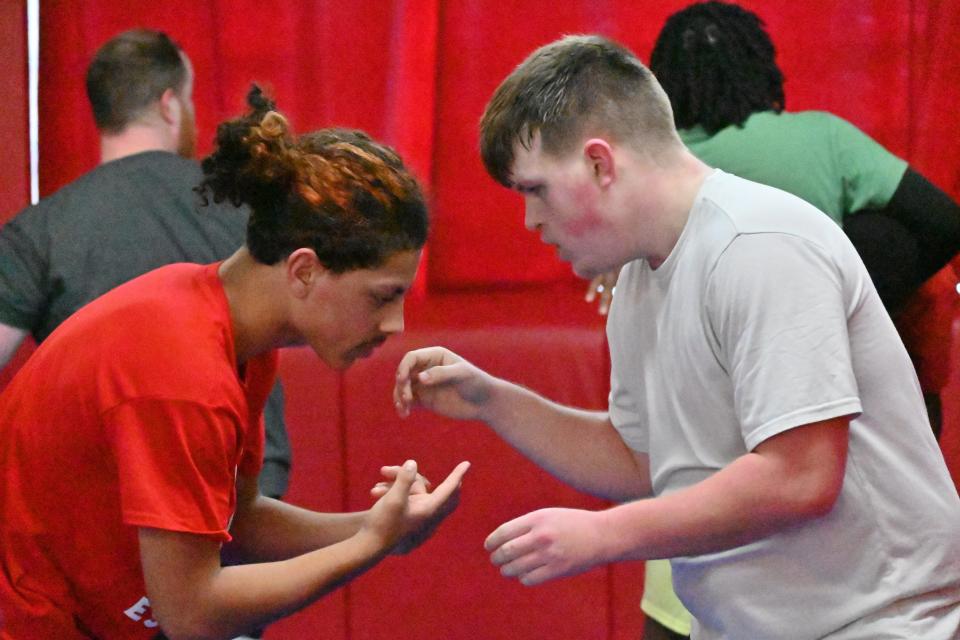 Wrestling at Florida School for the Deaf and Blind is one of the few sports that connects Deaf and blind athletes.