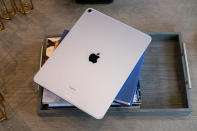 <p>Photos of Apple’s 13-inch iPad Air, released in 2024</p> 