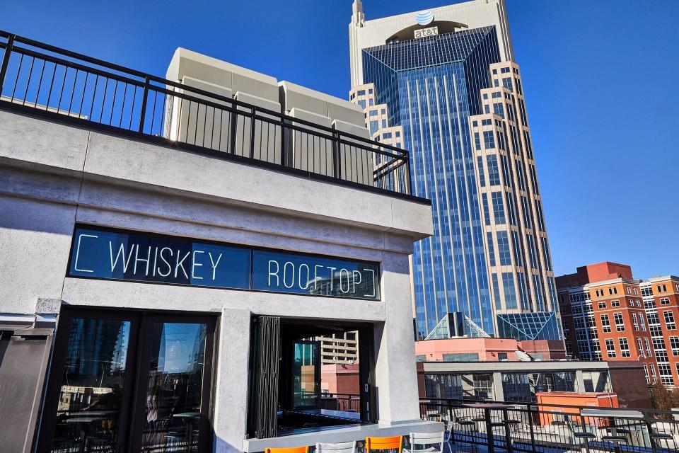 The Whiskey Row rooftop is in the heart of the action downtown.