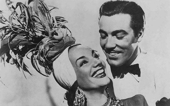 Who was Carmen Miranda and what were her most notable songs?