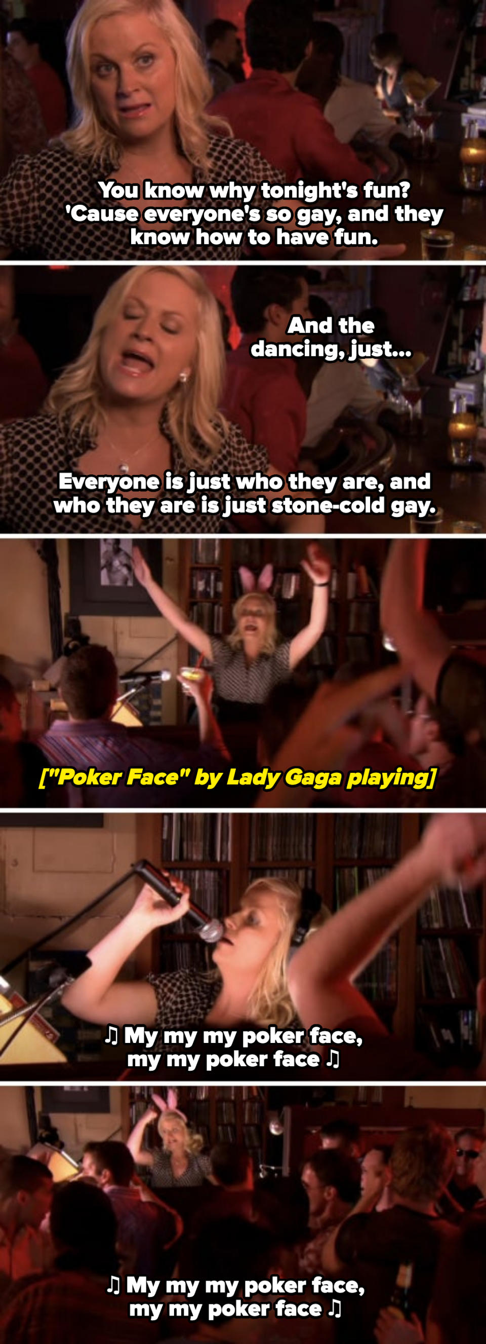 Amy Poehler on "Parks & Rec"