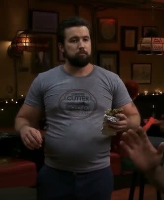 While his costars were worried for his health in changing his diet so dramatically and gaining weight so quickly, McElhenney says he loved it, and that the extra calories gave him more energy and made him funnier. As he started to lose the weight, he said he missed it, saying, 