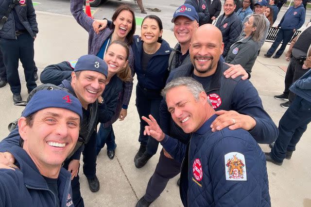 <p>Joey McEntire/ Instagram</p> Joey McIntyre joins the cast of 'Chicago Fire'
