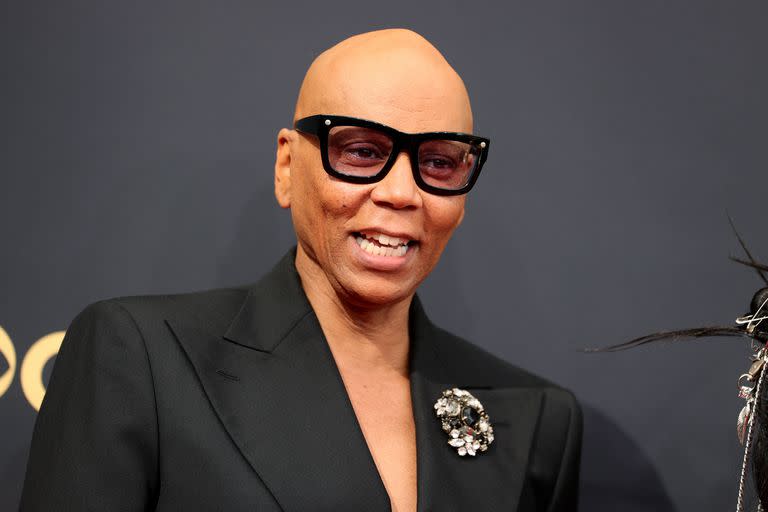 RuPaul en la entrega de los Emmy 2021