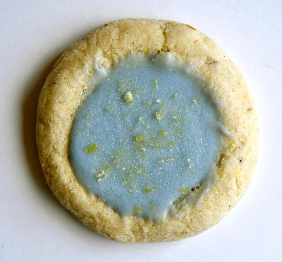 The Lavender Haze cookie from Christine Pinson’s specialty cookie business, Hey Sugar.