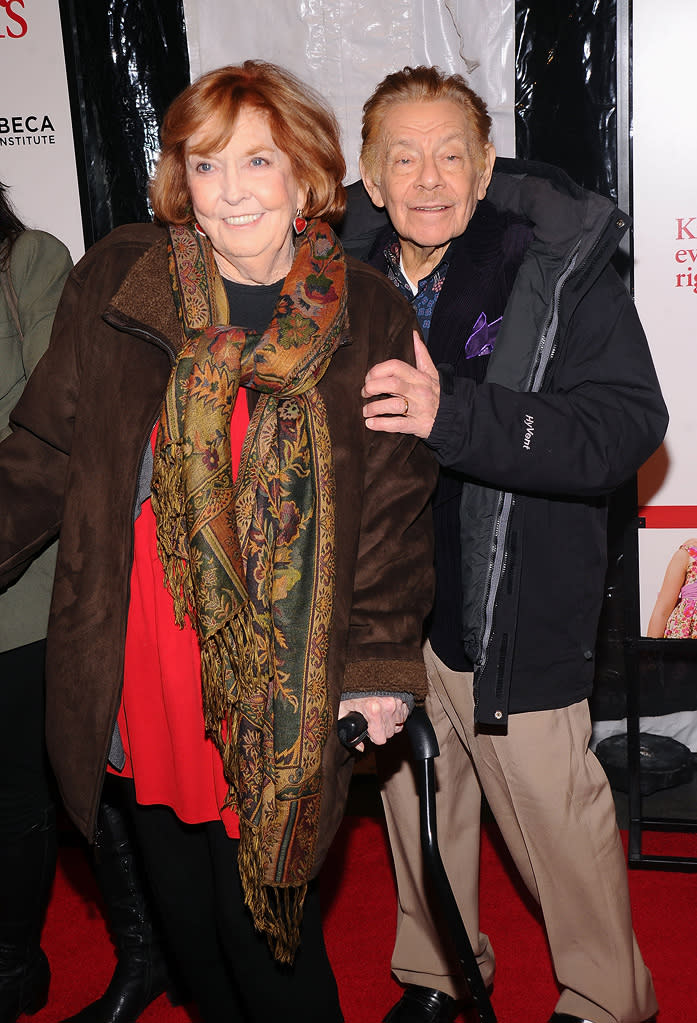 Little Fockers 2010 NY Premiere Anne Meara Jerry Stiller