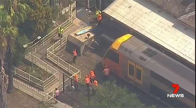 A major investigation is underway after a Sydney train derailed at the end of the line injuring 16 people. Source: 7 News