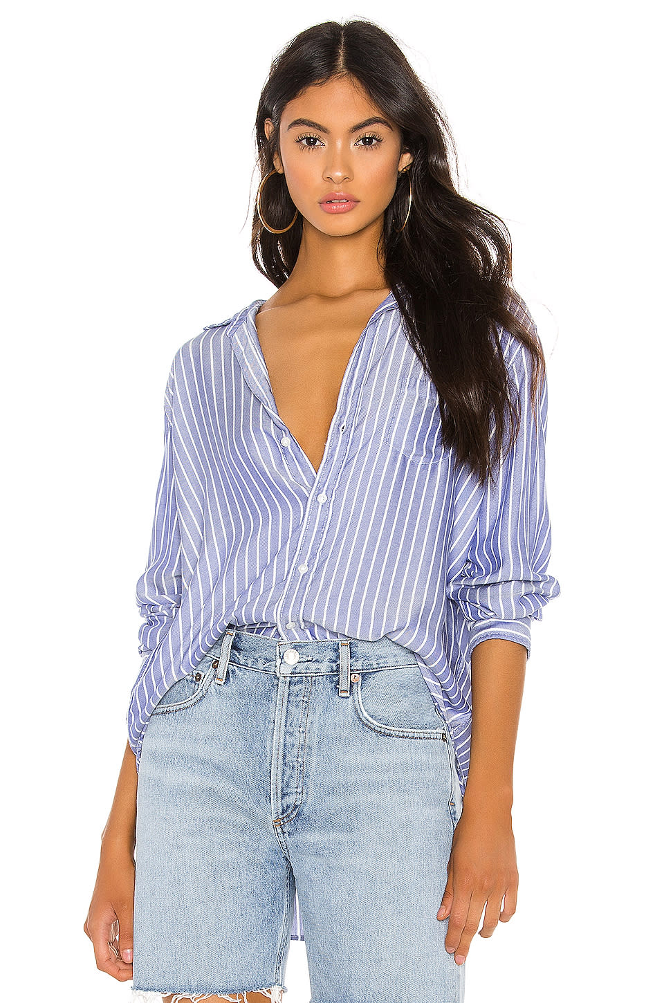 Frank & Eileen's Eileen Button Down is currently on sale for $182 CAD at Revolve.