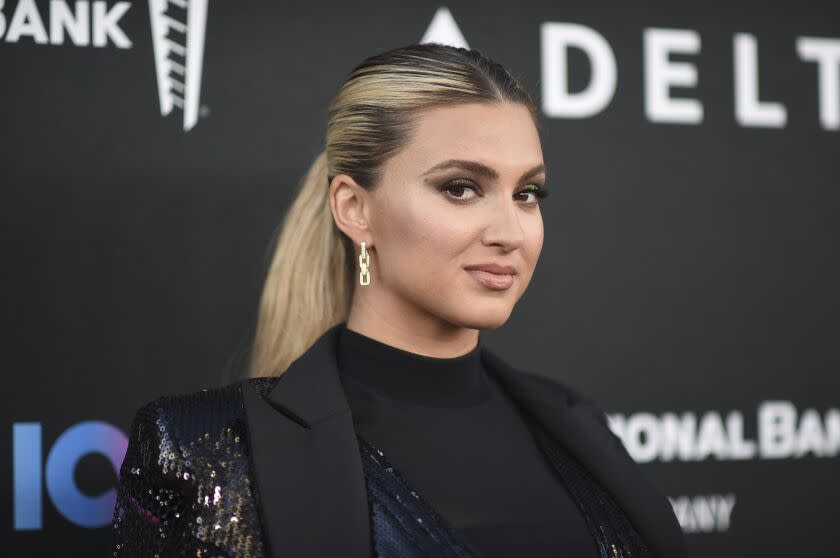 Tori Kelly arrives at One Hundred Years of Hollywood: A Celebration of Service on Saturday, June 18, 2022, on The Lot at Formosa in West Hollywood, Calif. (Photo by Richard Shotell/Invision/AP)