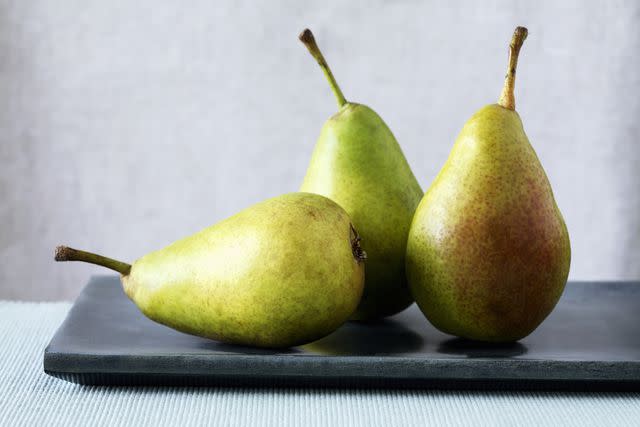 Franck Bichon/Getty Images Bartlett Pears