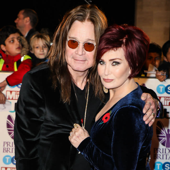 Ozzy y Sharon Osbourne credit:Bang Showbiz