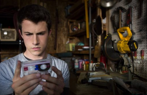 Clay Jensen is given the tapes to listen to after Hannah's suicide. Photo: Netflix