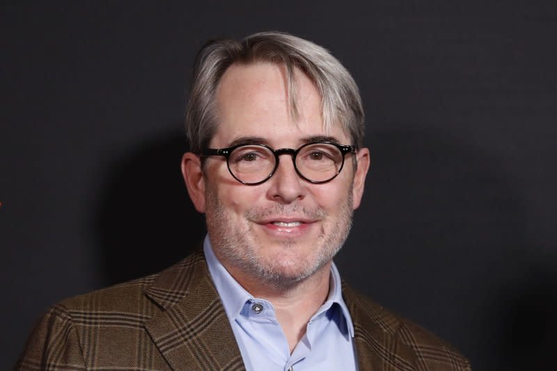 Matthew Broderick arrives on the red carpet for Netflix's "True Story" screening at the Whitby Hotel on November 18, 2021, in New York City. The actor turns 62 on March 21. File Photo by John Angelillo/UPI