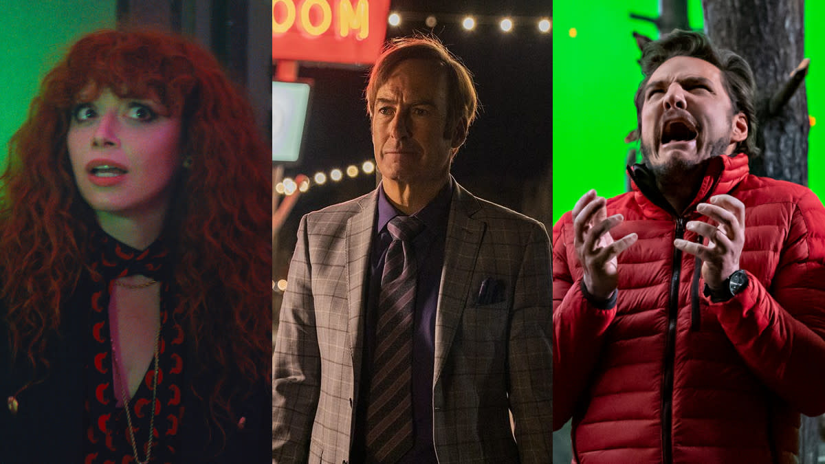 'Russian Doll', 'Better Call Saul' and 'The Bubble' are heading to Netflix UK in April 2022. (Netflix/Laura Radford)