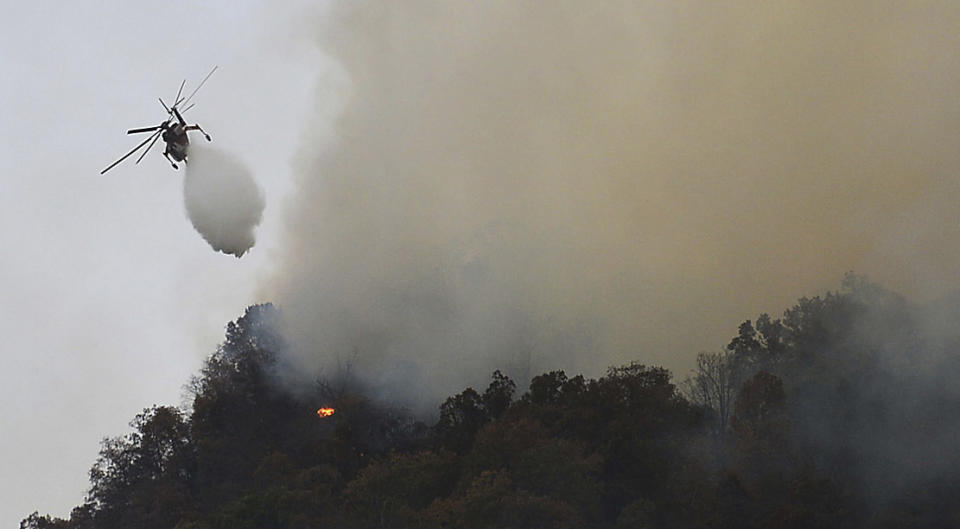 Drought and arson ignite wildfires across the Southeast