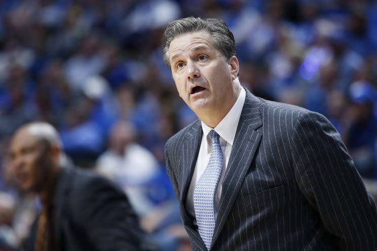 John Calipari will have his work cut out for him at Kentucky next season. (Getty)