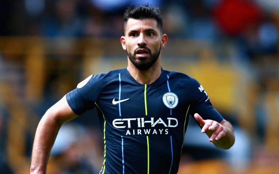 Sergio Aguero of Manchester City