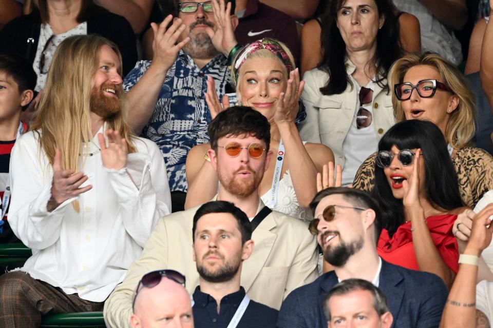 celebrity sightings at wimbledon 2023 day 6