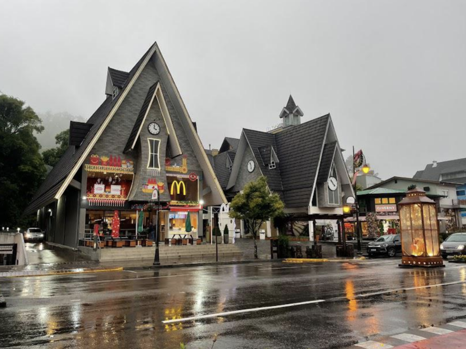 A Brazilian McDonald's