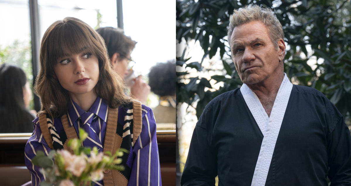 ‘Emily in Paris,’ ‘Cobra Kai’ are the latest Netflix series seeing their new seasons split into parts. What’s behind the decision?