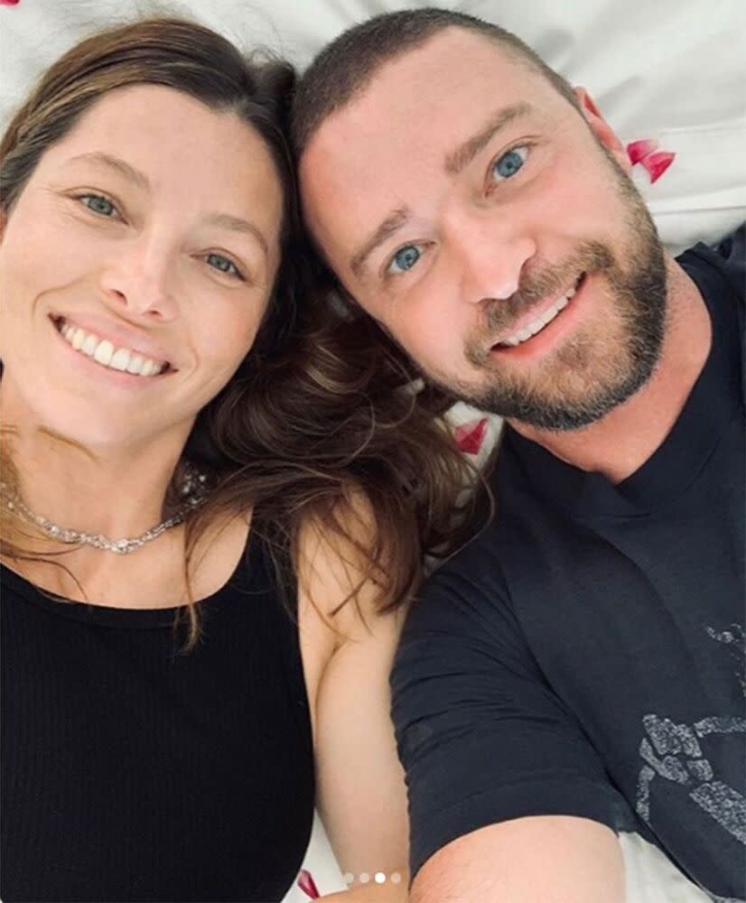 Jessica Biel and Justin Timberlake | Justin Timberlake/Instagram