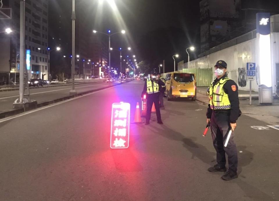 高雄市警局一連8天針對酒後駕車及危險駕駛大執行。   圖：高雄市警局提供