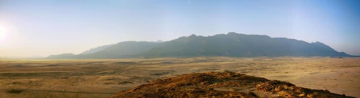 Namibia's Brandberg Mountain is one of the hottest spots on the planet. Photo by Joel Holdsworth / Wikimedia