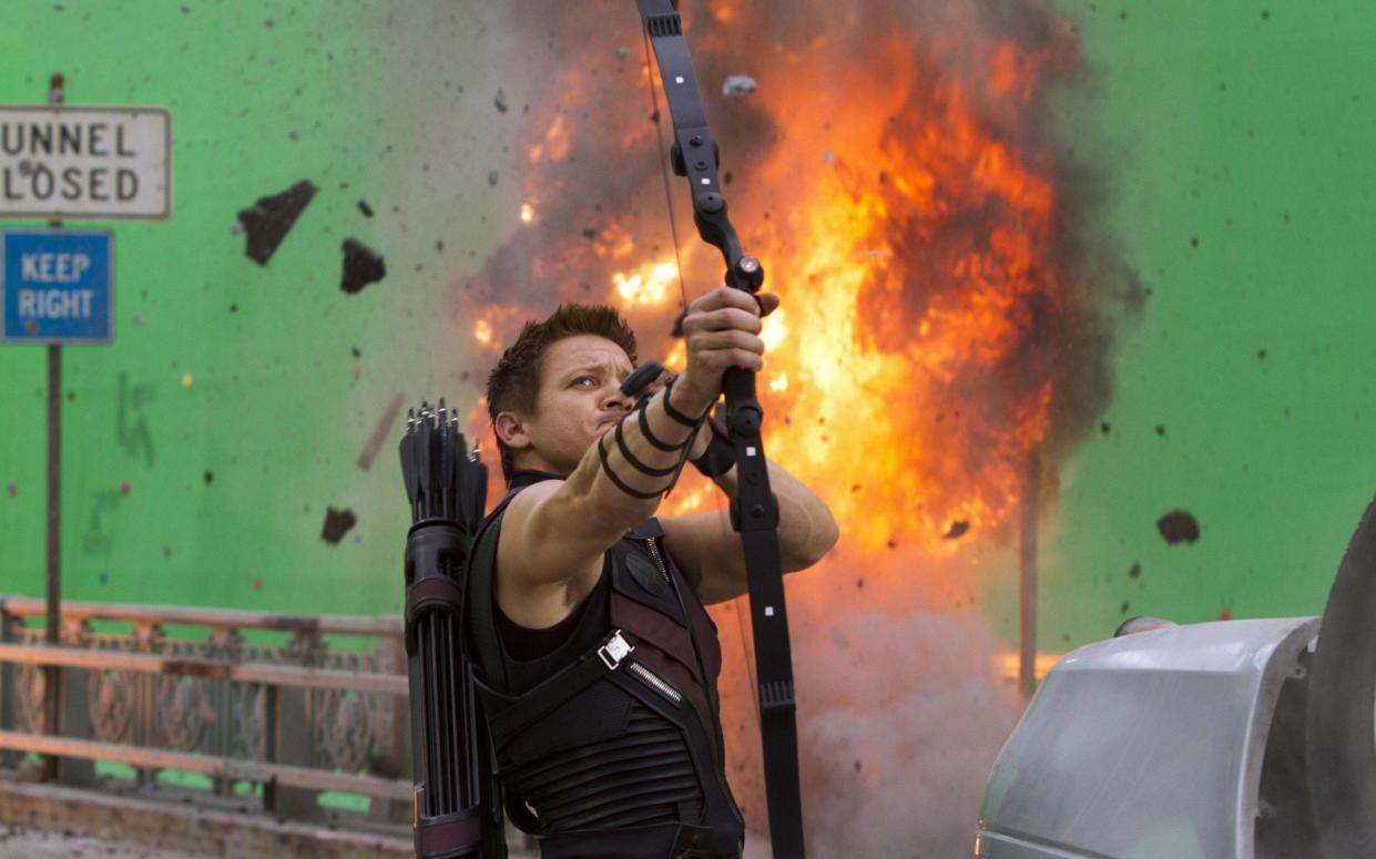 Make-believe: Jeremy Renner in Marvel’s Avengers - Marvel Enterprises/Kobal/Shutterstock