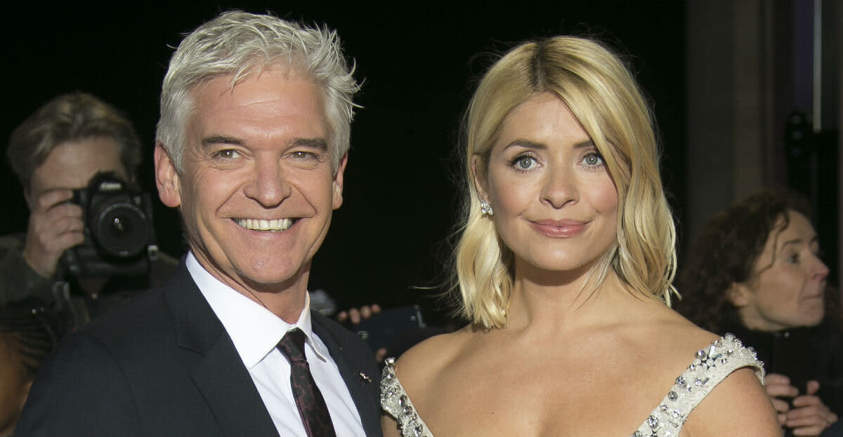 Phillip Schofield filmed Holly Willoughby swearing when she lost her husband Dan Baldwin (Photo by Joel C Ryan/Invision/AP)