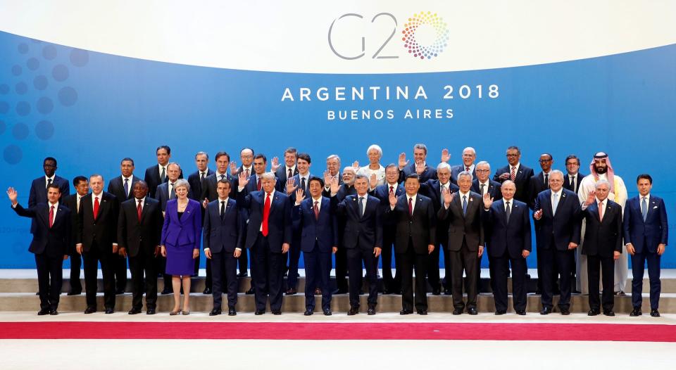 G20 family photo