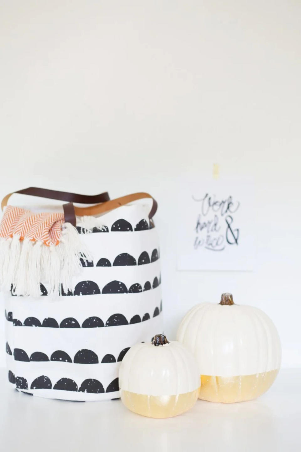 No-Carve Pumpkin Decorating Ideas (Lovely Indeed)
