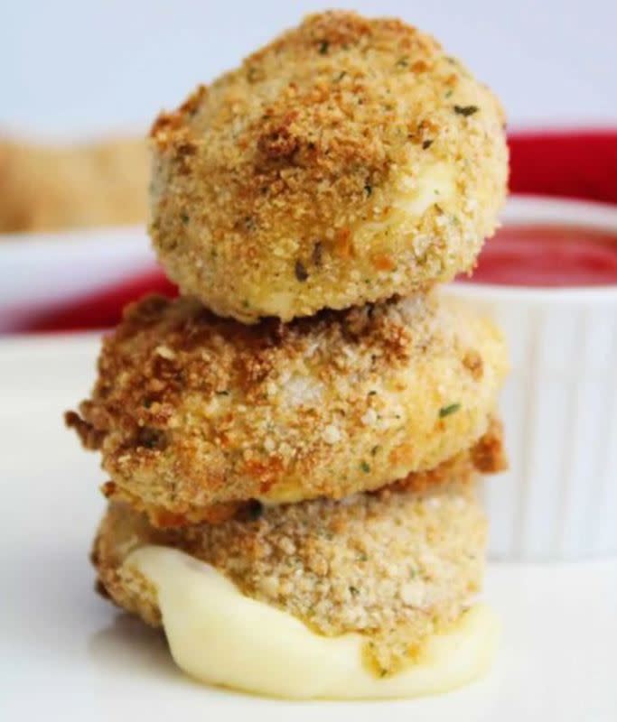 <p>The Six Figure Dish</p><p>Mozzarella sticks were so last year. This year it is all about the Babybel!</p><p><strong>Get the recipe: <a href="https://thesixfiguredish.com/air-fryer-babybel-cheese" rel="nofollow noopener" target="_blank" data-ylk="slk:Air Fryer Babybel Cheese;elm:context_link;itc:0;sec:content-canvas" class="link ">Air Fryer Babybel Cheese</a></strong></p>