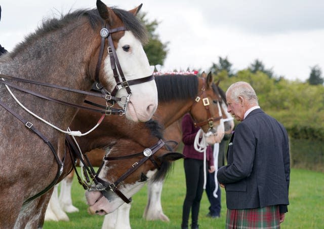 Royal visit to Lanarkshire