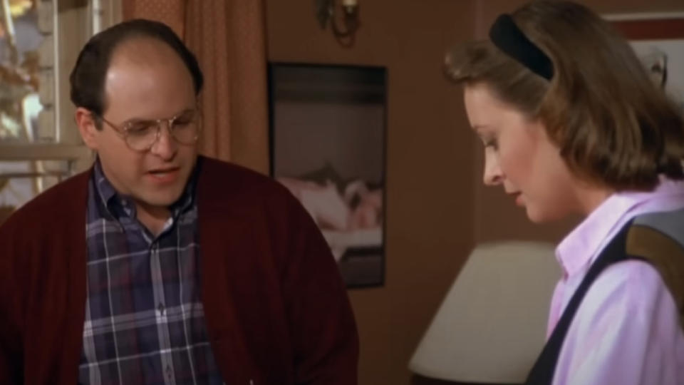 Jason Alexander and Dawn Arnemann on Seinfeld