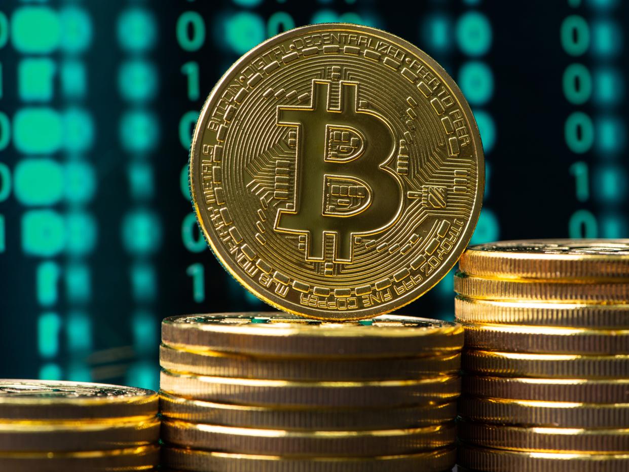 Bitcoin’s price dropped $10,000 over the weekend after hitting a new all-time high (Getty Images)