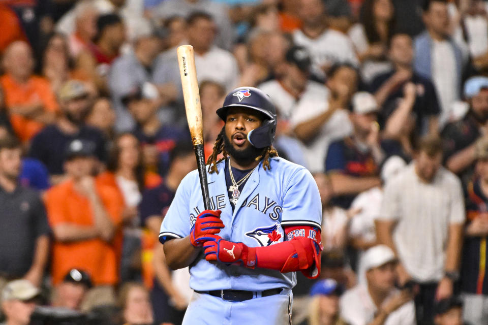 多倫多藍鳥「小V葛」Vladimir Guerrero Jr.。 (Photo by Logan Riely/Getty Images)