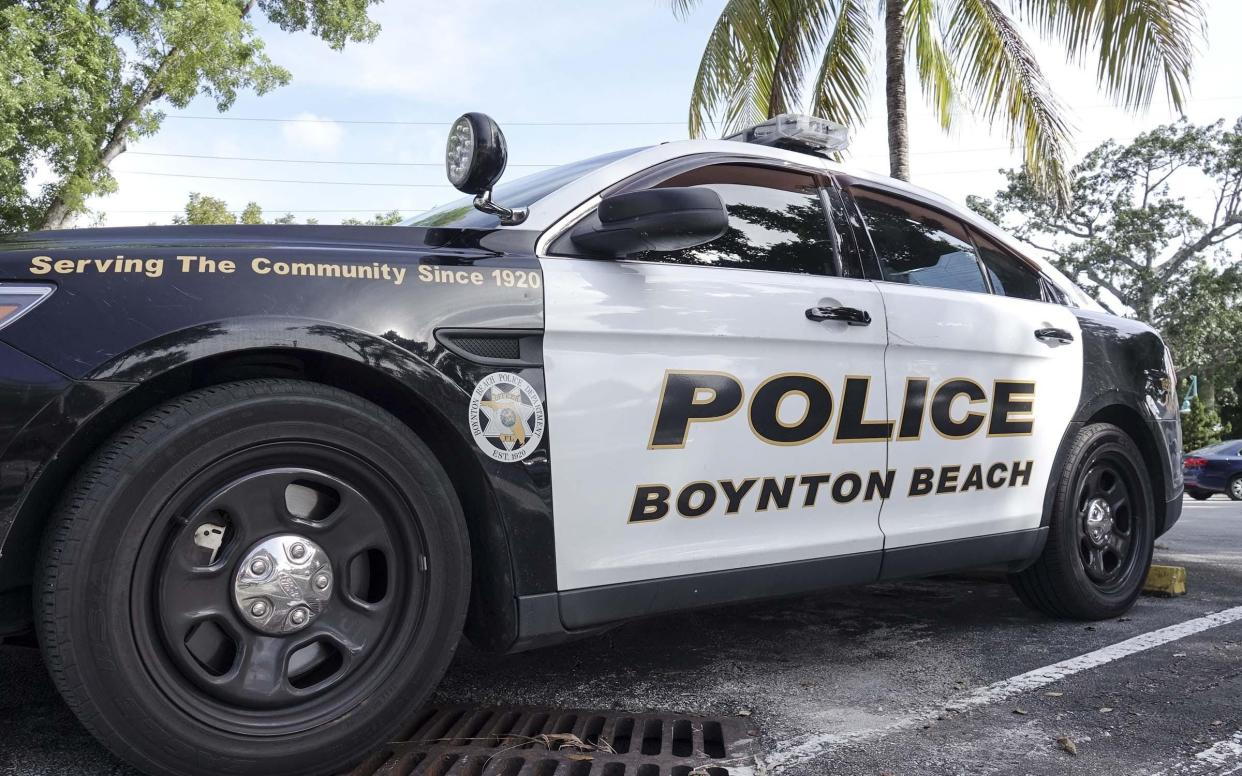 Boynton Beach police car.