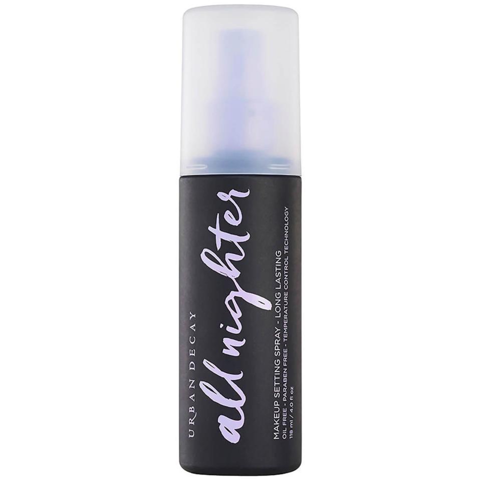 Urban Decay's All Nighter Setting Spray reviews are some of the funniest on the internet