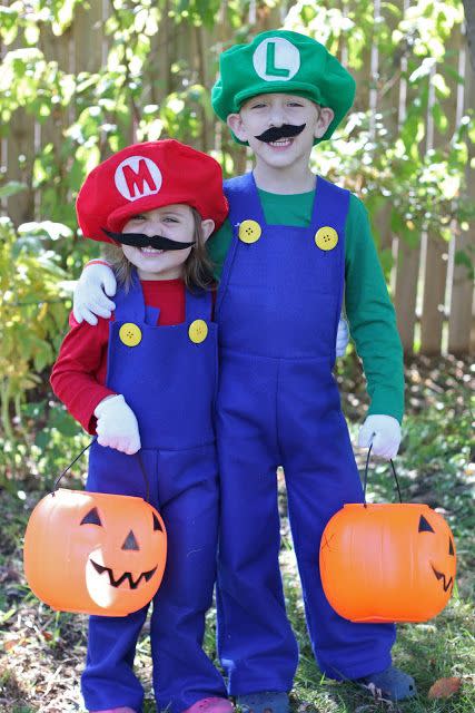 Mario and Luigi Costumes