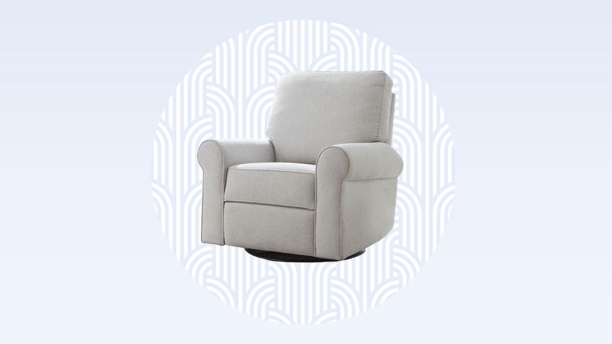 a white chair with a white background