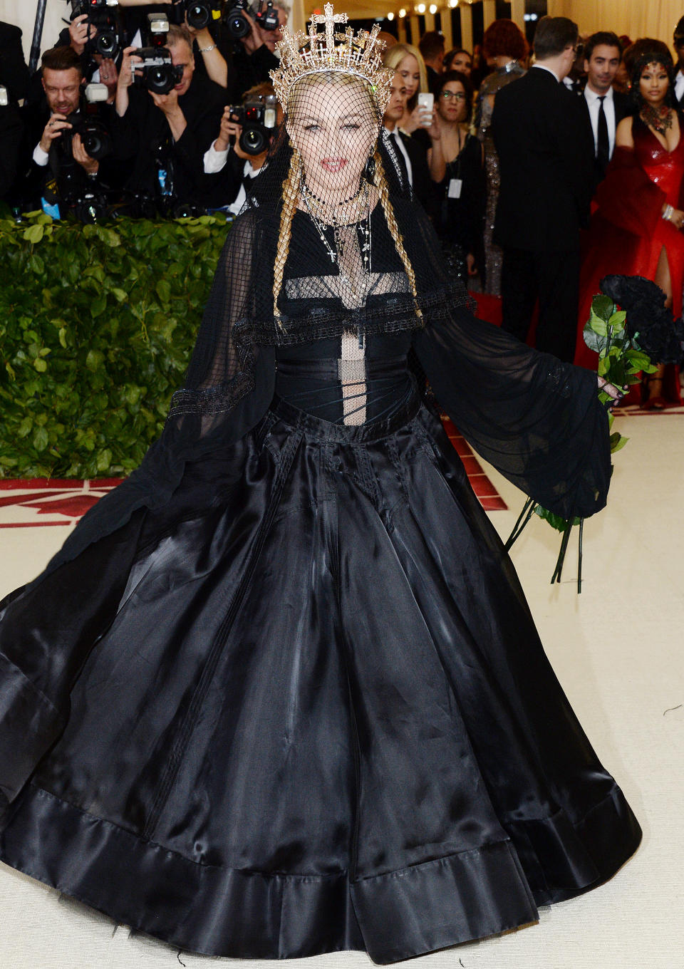 <span><span>Madonna, The Metropolitan Museum of Art's Costume Institute Benefit celebrating the opening of Heavenly Bodies: Fashion and the Catholic Imagination</span><span>Broadimage/Shutterstock</span></span>
