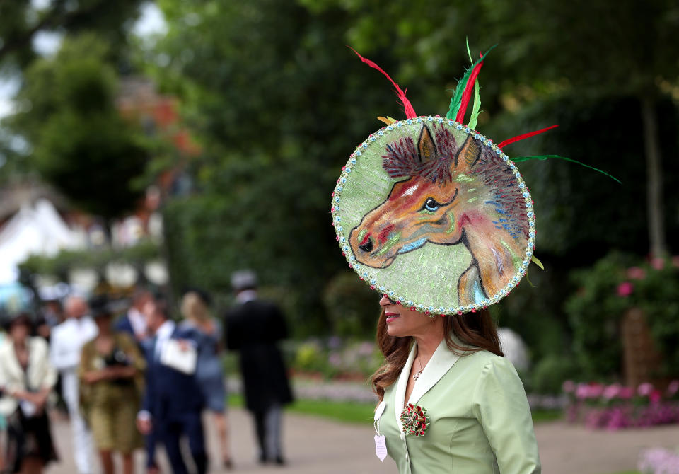 Ines Hernandez on day one of Royal Ascot 2018