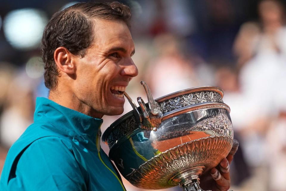 Rafael Nadal won a 14th French Open title (Michel Euler/AP) (AP)