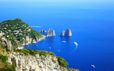 Follow in the footsteps of Tiberius (minus the debauchery) in Capri - Credit: Getty