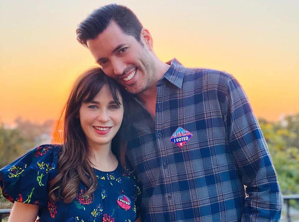 Zooey Deschanel, Jonathan Scott, Instagram