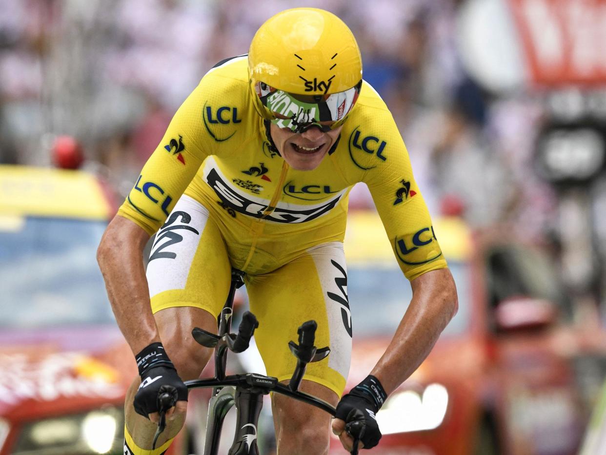 Chris Froome is set to win a fourth Tour de France title: Getty