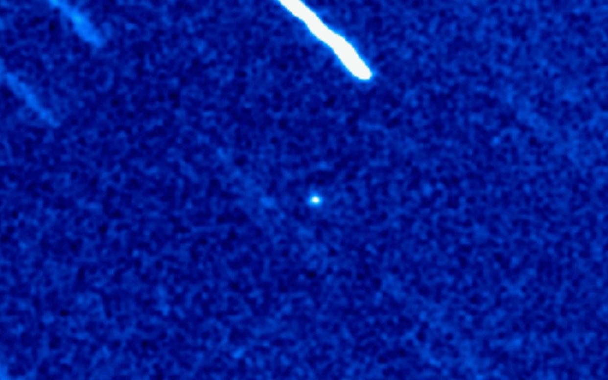 The first known comet or asteroid to visit us from another star - PA