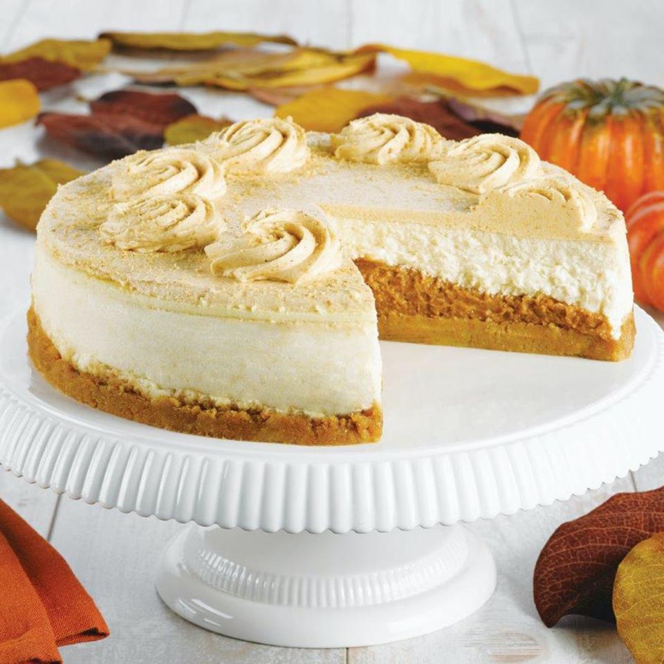 Junior's Pumpkin Pie Cheesecake